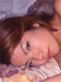 Japanese student shows her round tits in her room and bath