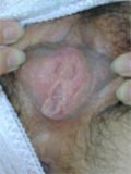Japanese coed posing nude for the first time