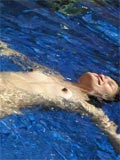 Asian wife with small breasts fucked outdoor