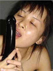 Asian shows her shaved pussy n gets assfucked