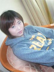 Sweet asian amateur teen strips and shows her young virgin body here