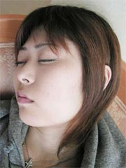 Shy Asian amateur teen shows her sweet body