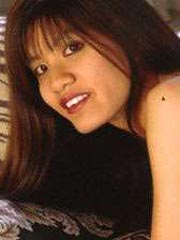 Thin Asian amateur babe in lingerie spreads her shaved pussy wide