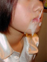 Japanese girlfriend in nurse gets her teen face cum covered