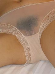 Asian amateur wife shows her big hairy pussy