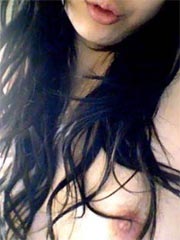 Selfshot homemade gorgeous asian amateur girl with glasses