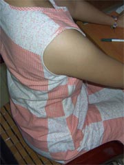 Asian amateur girlfriend with glasses shows her tight juicy pussy