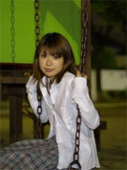 Horny and busty Asian chick poses topless and naked for the camera