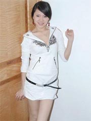 Homemade photos of cute Asian girlfriend posing for the camera