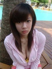 Selfmade photos of Busty and Gorgeous Asian girlfriend at home