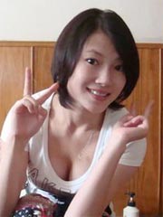 Sweet n shy Chinese babe teasing in lingerie