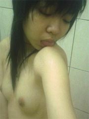 Collection of hot Selfshot cute Asian girl hairy pussy masturbation session