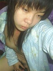 Sexy Selfshot cute Asian pussy masturbation
